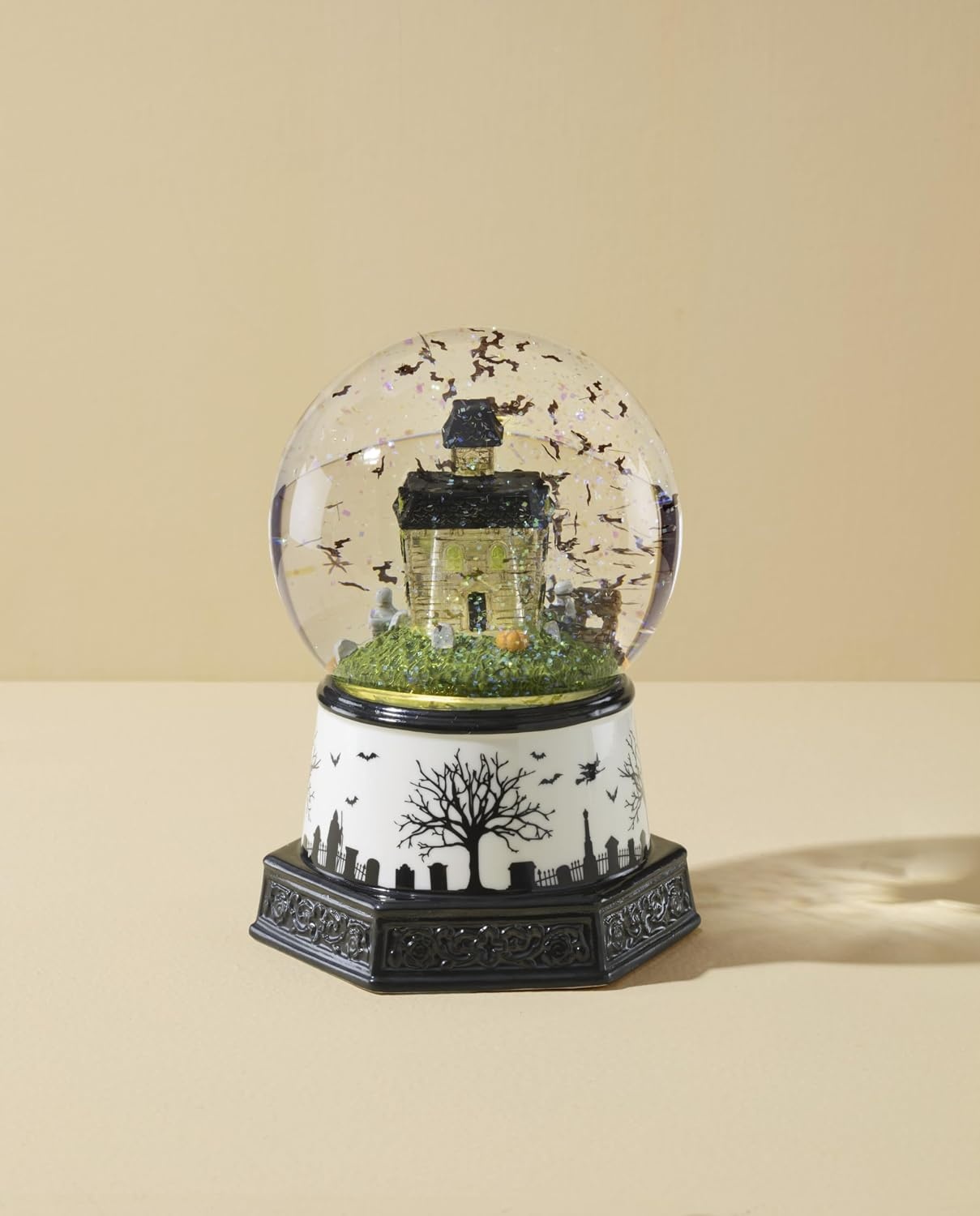 image:imageLenox Vintage Halloween Apothecary Potion Shop LightUp FigurineWater Globe