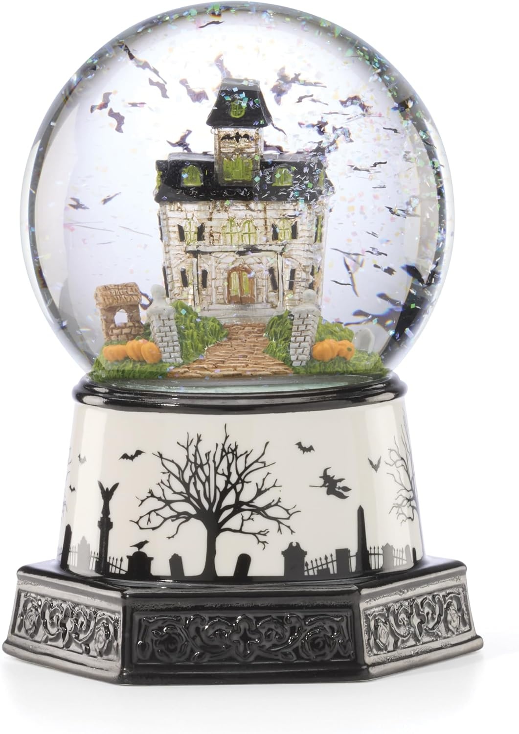 image:imageLenox Vintage Halloween Apothecary Potion Shop LightUp FigurineWater Globe