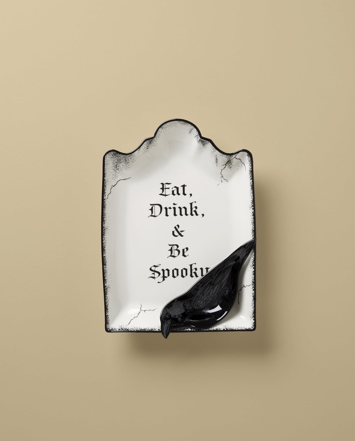 image:imageLenox Vintage Halloween Collection Haunted Manor Dinner Plate Set 4PieceChip Dip Set