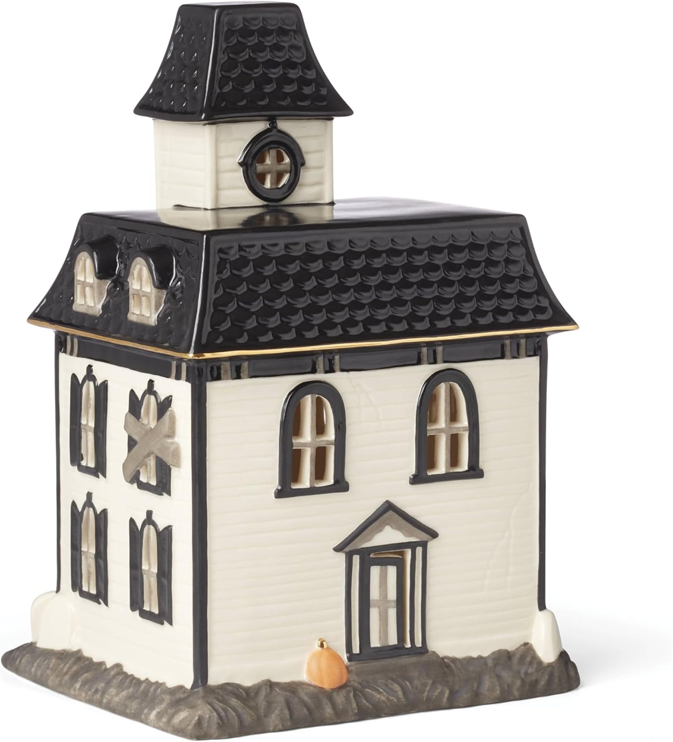 image:imageLenox Vintage Halloween Collection Haunted Manor Dinner Plate Set 4PieceFigurine House