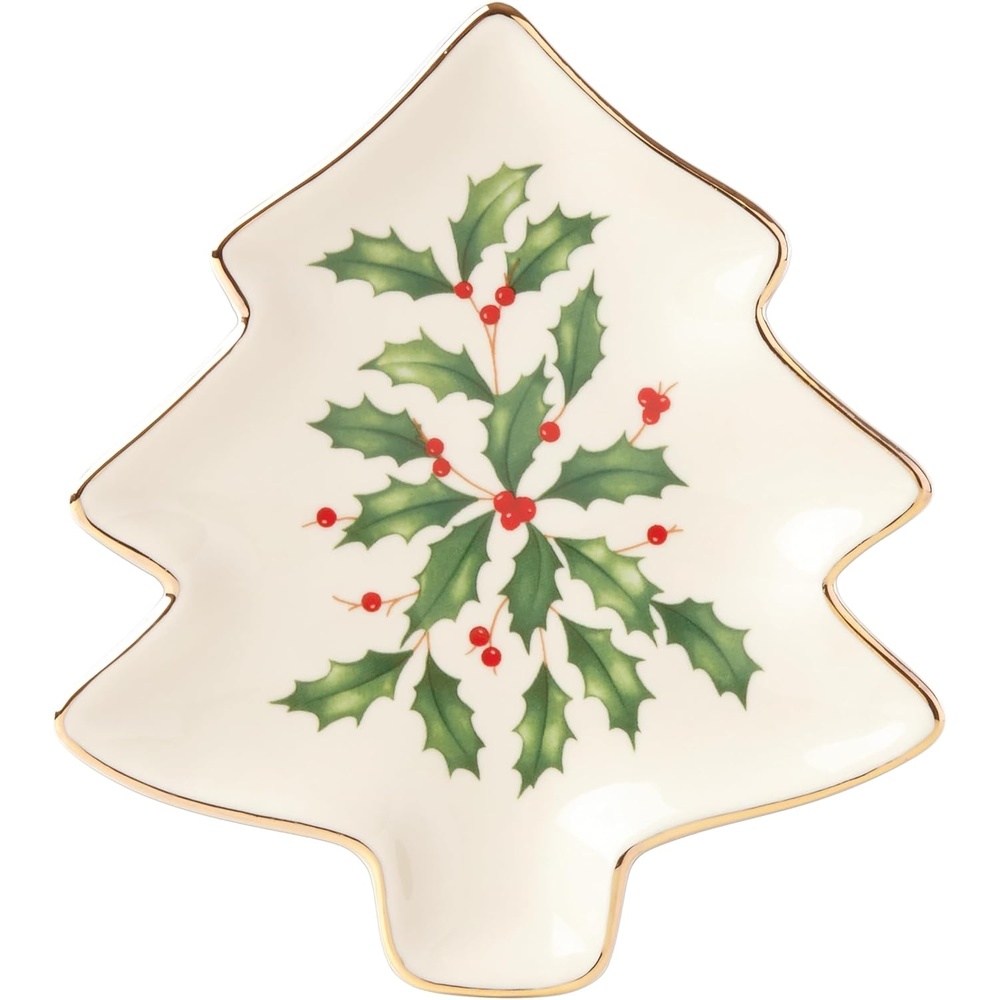 image:imageLenox 898092 Holiday Rectangular Baking Dish Large Christmas Festive Kitchen DecorParty Plate