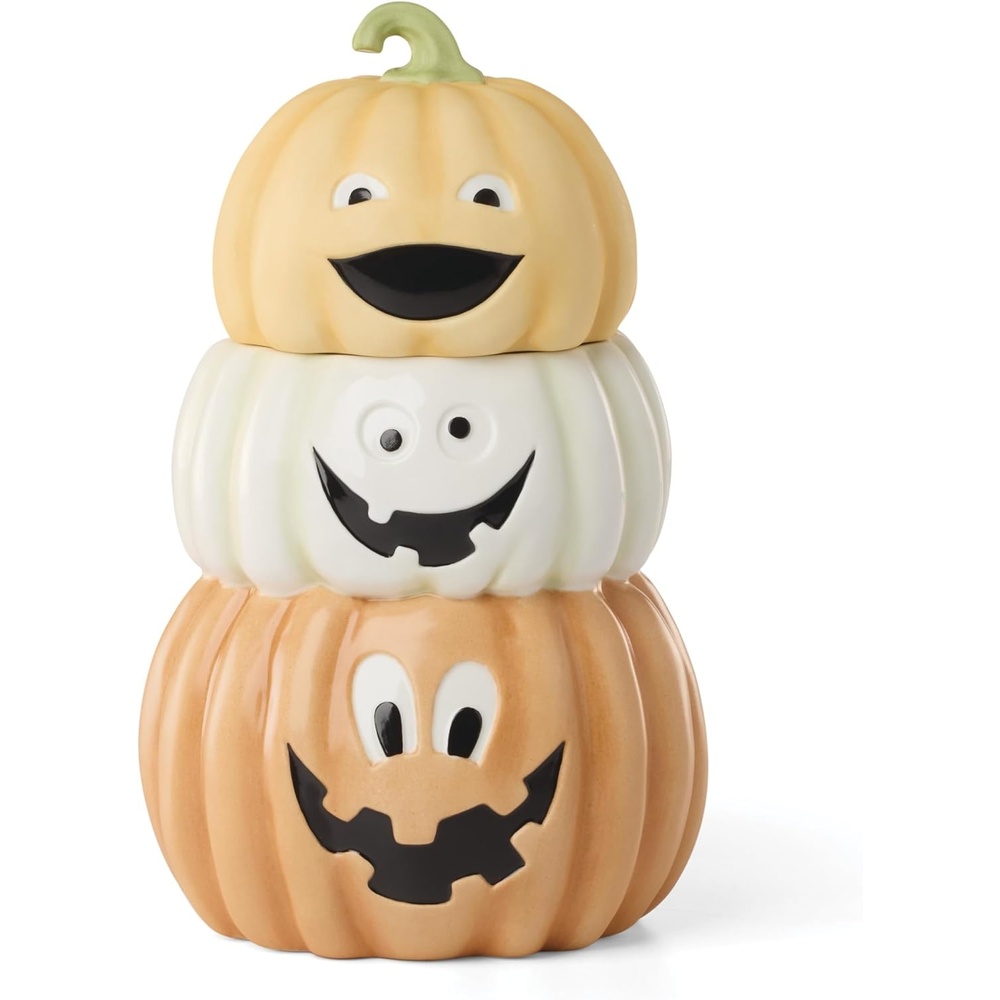 image:imageLenox Halloween Collection Pumpkin Treat Jar with Sound