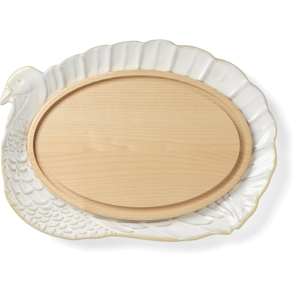 image:imageLenox Harvest Turkey Platter and Carving Set 4PiecePlatter 2Pc