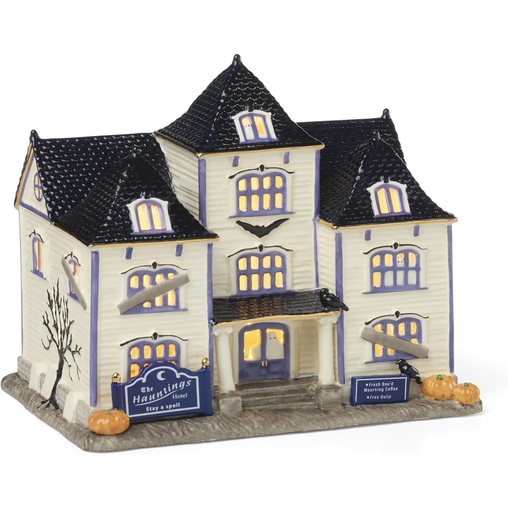 image:imageLenox Haunted Village LightUp Snow GlobeHotel