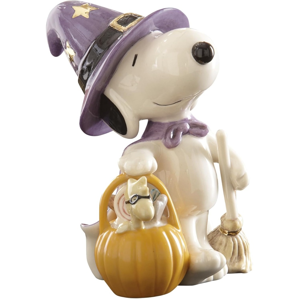 image:imageLenox The Great Pumpkin Collection Peanuts Halloween Dcor and Serveware Tumbler Set 4PieceFigurine Snoopy